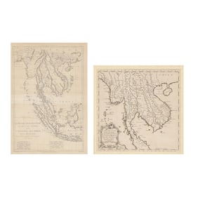 Two 18th-Century Maps of Southeast Asia
