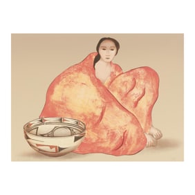 R. C. Gorman (American, 1932-2005),  Zuni