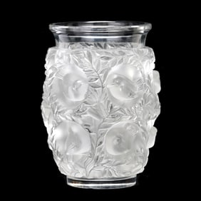 Lalique Crystal  Bagatelle  Vase