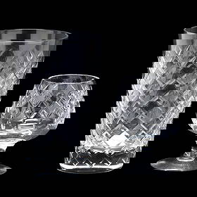 Cartier, (15) Pieces of Royal Brierley Crystal Barware: Cartier, (15) Pieces of Royal Brierley Crystal BarwareFrance, mid-20th century, clear cut and polished crystal, including (11) highballs (5 in.) and (4) small brandy snifters (3.25 in.), signed. Addi