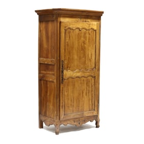 Louis XV Inlaid Cherry Provincial Bonnetiere