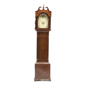 Georgian Inlaid Mahogany Tall Case Clock, G. Tyte of Wells