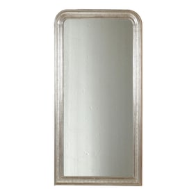 Large Louis Philippe Style Silvered Mirror
