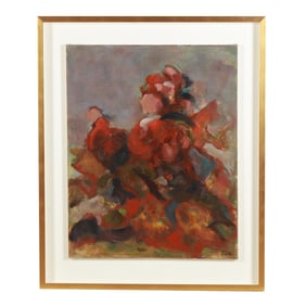 Delgo (French, 20th Century), Abstract Figure