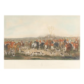 After Anson A. Martin (English, fl.1840-1861),  The Bedale Hunt