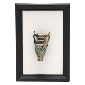 A Phoenician Style Glass Amphoriskos