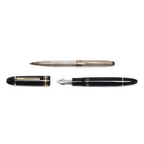 Two Montblanc Meisterstück Writing Instruments