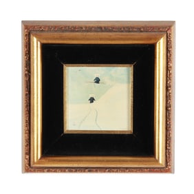 Frank Whipple (American, 1923-2016), Snow Bunnies