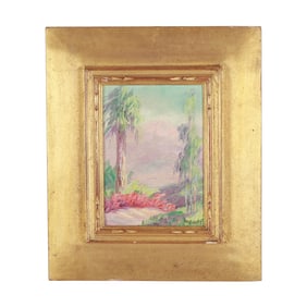 Hannah May (Scholz) Henricksen (American, 20th Century), California Landscape