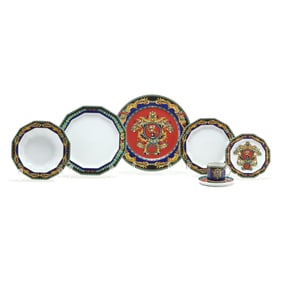 Rosenthal Versace  Le Roy Soleil  Partial Dinnerware Set