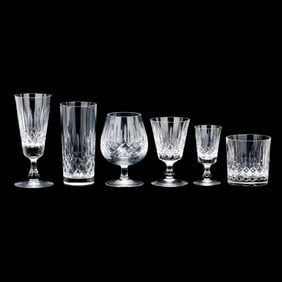 (44) Pieces of Edinburgh Crystal Barware