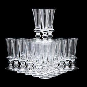 (24) Colonial Style Pilsner Glasses