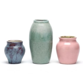 Pisgah Forest Pottery (Arden, NC), Three Pottery Vases