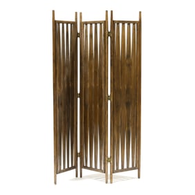 American Mid-Century Floor Screen