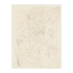 Salvador Dalí (Spanish, 1904-1989),  Autumn