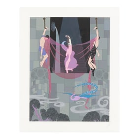 Erté (Romaine de Tirtoff) (Russian-French, 1892-1990),  The Chaste Suzanna