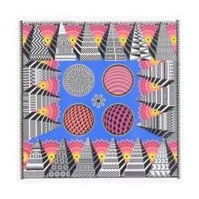 Pedro Friedeberg (Mexican, born 1936),  Teotihuacanización de Mesopotamia o Soles de Niniveh