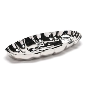 Michael Aram, Stainless Steel Botanical Pod Platter