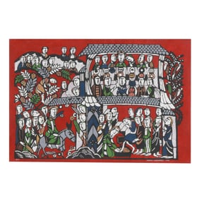 Sadao Watanabe (Japanese, 1913-1996),  A Narrative of the Life of Jesus Christ