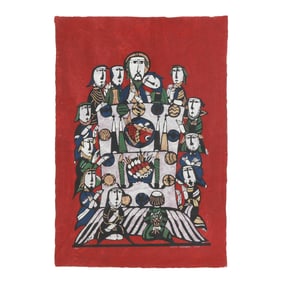 Sadao Watanabe (Japanese, 1913-1996),  Last Supper
