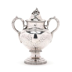 American Coin Silver Sugar Bowl, Mark of William Gale & Son