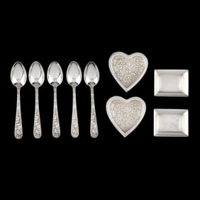 Collection of Kirk Sterling Silver Tableware
