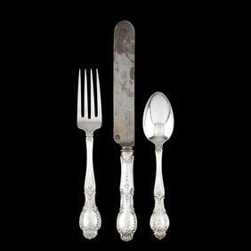 Collection of Tiffany & Co. Richelieu Sterling Silver Flatware