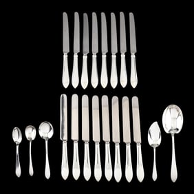 Collection of Tiffany & Co. Faneuil Sterling Silver Flatware