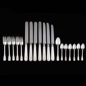 Collection of Tiffany & Co. Gramercy Sterling Silver Flatware