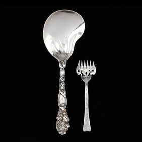 Two Tiffany & Co. Sterling Silver Flatware Servers