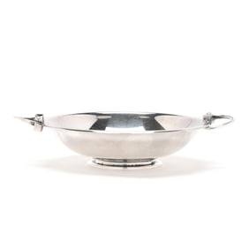 Danish Silver Bowl, Mark of Carl F. Christiansen