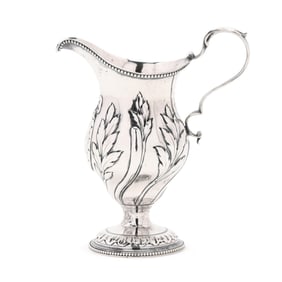 George III Silver Cream Jug, Mark of Robert Hennell I