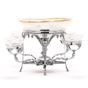 George III Silver Epergne, Mark of Thomas Holland II