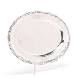 George III Silver Tray, Mark of Paul Storr