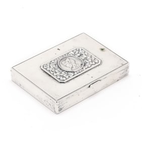 Russian Silver Cigarette Case
