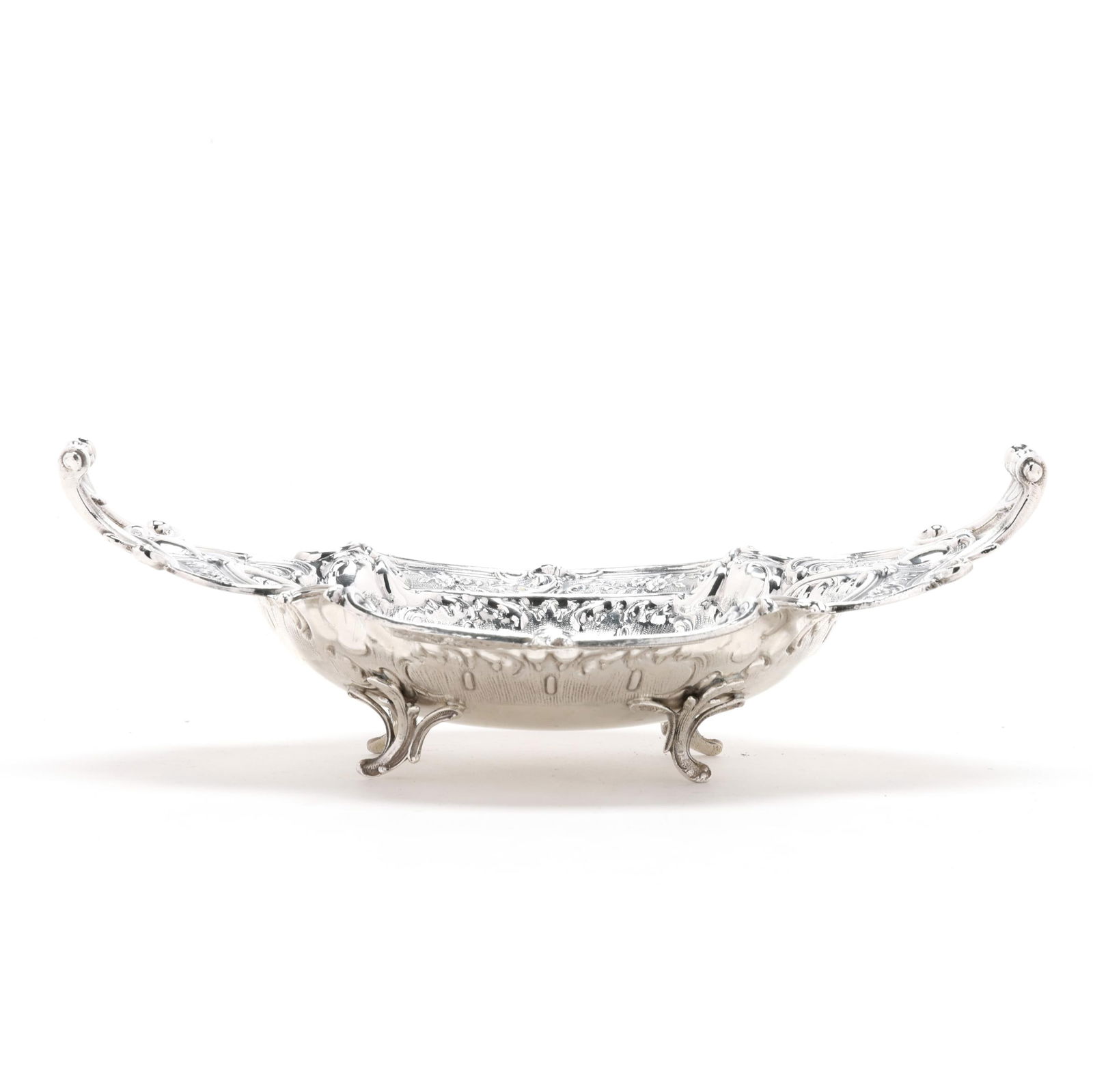 Rococo Style Sterling Silver Centerpiece Bowl (1 of 7)