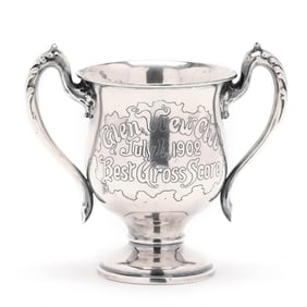 Sterling Silver Trophy Cup, Mark of Graff, Washbourne & Dunn