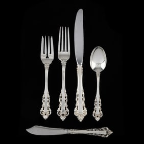 Gorham Medici Sterling Silver Flatware Service