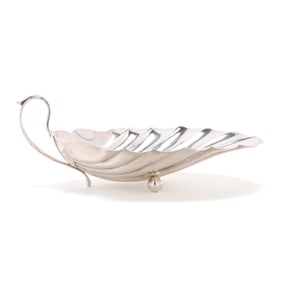 Sterling Silver Shell Dish by M. Fred Hirsch Co.