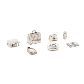Eclectic Collection of Seven Silver Boxes