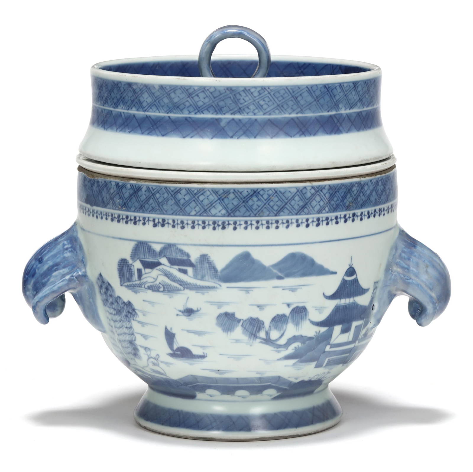 Nanking Chinese Export Lidded Fruit Cooler