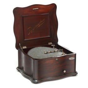 Reginaphone Music Box for 15.5 Inch Discs