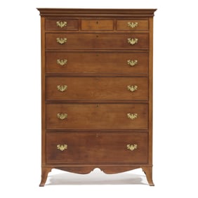 Southern Federal Cherry Tall Chest of Drawers