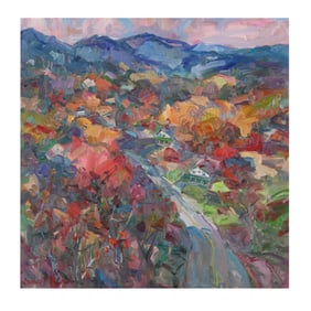 James P. Kerr (American, b. 1953), Linville Creek Road