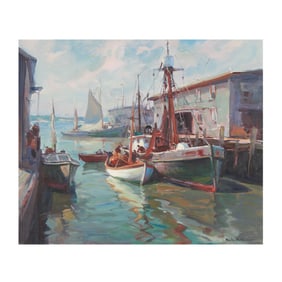 Emile Gruppe (American, 1896-1978), Gloucester Morning
