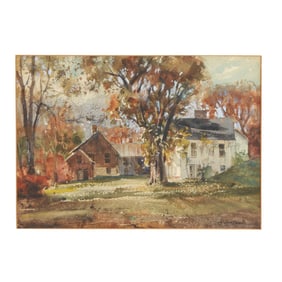 Paul Strisik (American, 1918-1998), The Farm