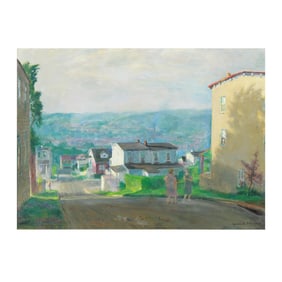 Francis Speight (American, 1896-1989), Highland Avenue
