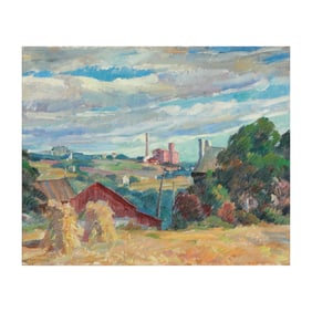 Sarah Blakeslee (American, 1912-2005), Harvest and Hammer