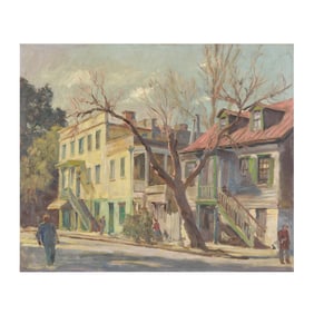 Christopher Murphy, Jr. (American, 1902-1973), Northwest Corner of Habersham and Jones Street