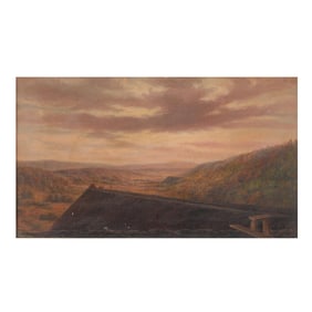 Alfred Thompson Scott (American, 1832 - 1914), Williams' Valley Near Brookside Colliery